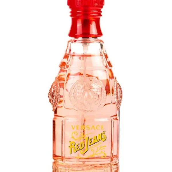 10. Versace red jeans women Reject